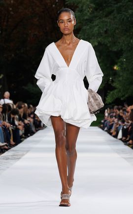 Stella McCartney Stella McCartney Cotton Poplin Balloon Mini Dress