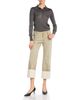 Stella Mccartney Stella McCartney Cropped Turn Up Jeans in Mist Grey - 3
