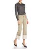 Stella Mccartney Stella McCartney Cropped Turn Up Jeans in Mist Grey - 5