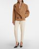 Stella McCartney Stella McCartney Cropped wool peacoat - 6