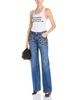 Stella Mccartney Stella McCartney Crystal Embellished Straight Jeans in Mid Blue Vintage - 6