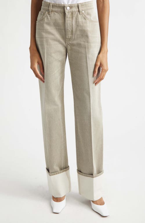 Stella McCartney Stella McCartney Cuffed Straight Leg Jeans