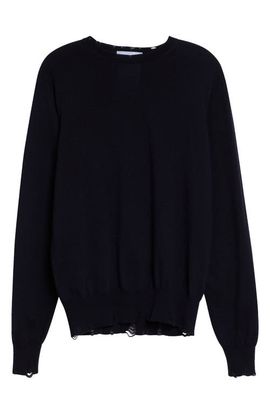 Stella McCartney Stella McCartney Distressed Merino Wool Sweater