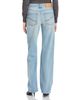 Stella Mccartney Stella McCartney Distressed Patch Straight Jeans in Mid Blue - 3