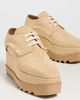 Stella McCartney Stella McCartney Elyse Allover Woven Raffia Sneakers Natural - 5