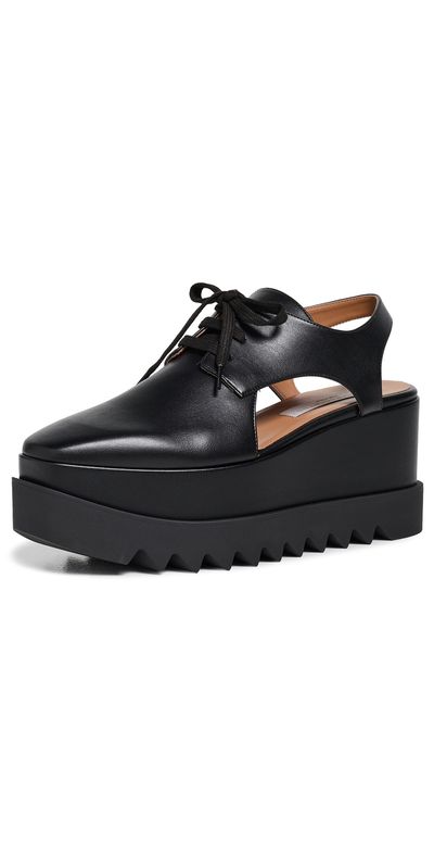 Stella McCartney Stella McCartney Elyse Alter Mat Slingbacks Black