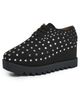 Stella McCartney Stella McCartney Elyse Alter Suede Sneakers Black - 1