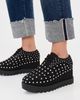 Stella McCartney Stella McCartney Elyse Alter Suede Sneakers Black - 3