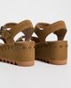 Stella McCartney Stella McCartney Elyse Studded Faux Suede Platform Sandals Brandy - 4