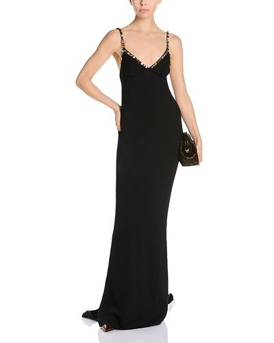 Stella Mccartney Stella McCartney Embellished V Neck Gown