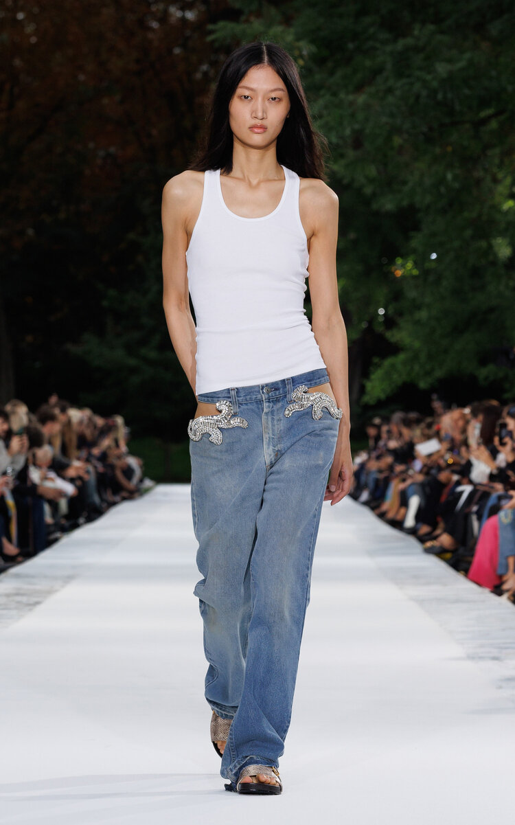 Stella McCartney Stella McCartney Embroidered Jeans