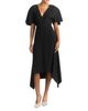 Stella Mccartney Stella McCartney Envers Satin Matt Side V Neck Dress - 5