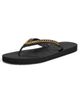 Stella McCartney Stella McCartney Falabella Chain Flip-Flops Black - 1
