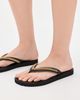 Stella McCartney Stella McCartney Falabella Chain Flip-Flops Black - 3