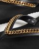 Stella McCartney Stella McCartney Falabella Chain Flip-Flops Black - 6