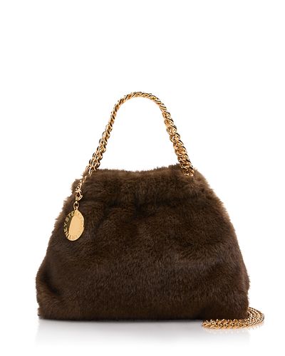 Stella Mccartney Stella McCartney Falabella Faux Calf Hair Crossbody Bag