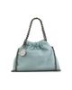 Stella McCartney Stella McCartney Falabella Mini Drawstring Bag Ice Blue One - 1