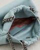Stella McCartney Stella McCartney Falabella Mini Drawstring Bag Ice Blue One - 6