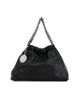 Stella McCartney Stella McCartney Falabella Mini Drawstring Bag In Eco Shaggy Black One - 1