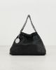 Stella McCartney Stella McCartney Falabella Mini Drawstring Bag In Eco Shaggy Black One - 2