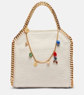 Stella McCartney Stella McCartney Falabella Mini embellished top-handle bag