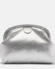 Stella McCartney Stella McCartney Falabella padded metallic clutch - 1