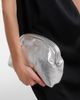 Stella McCartney Stella McCartney Falabella padded metallic clutch - 2