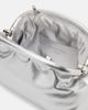 Stella McCartney Stella McCartney Falabella padded metallic clutch - 3