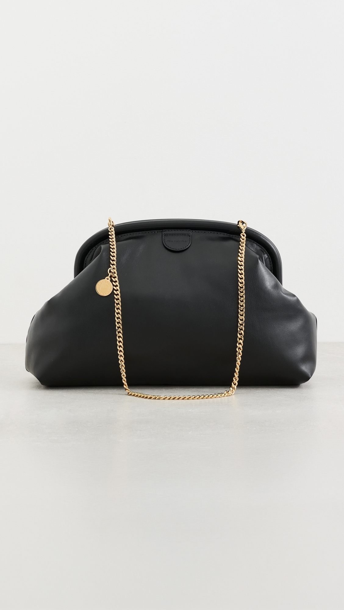 Stella McCartney - Falabella Padded Soft Clutch Black One