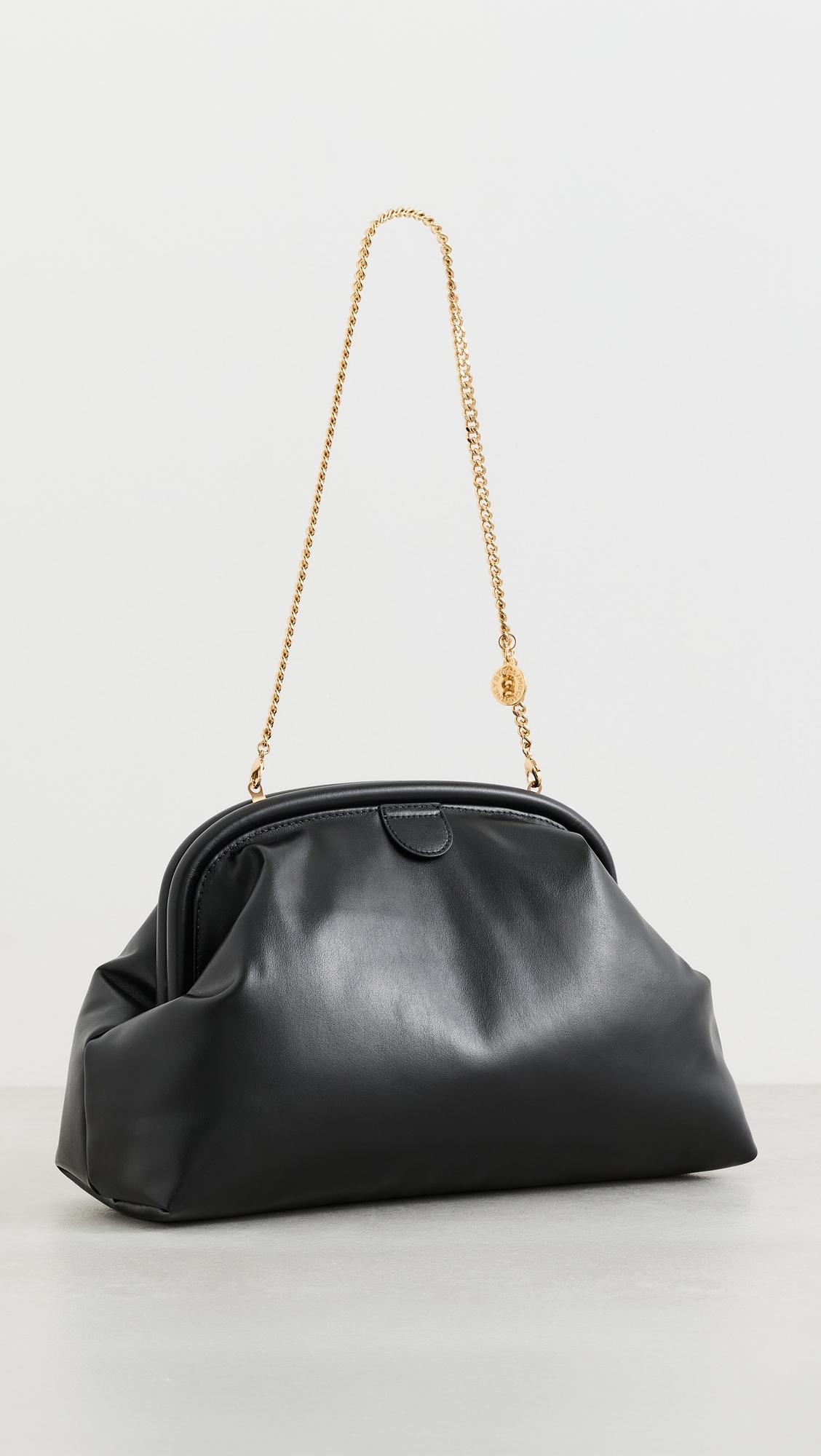 Stella McCartney - Falabella Padded Soft Clutch Black One