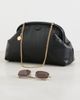Stella McCartney Stella McCartney Falabella Padded Soft Clutch Black One - 5