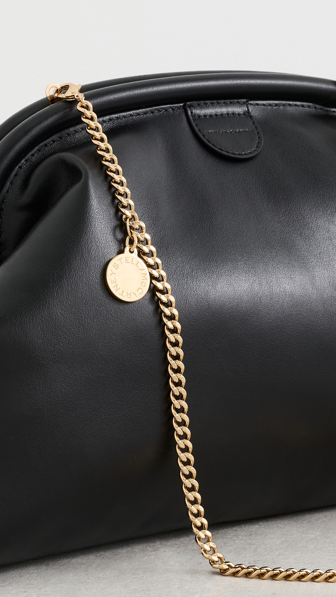 Stella McCartney - Falabella Padded Soft Clutch Black One