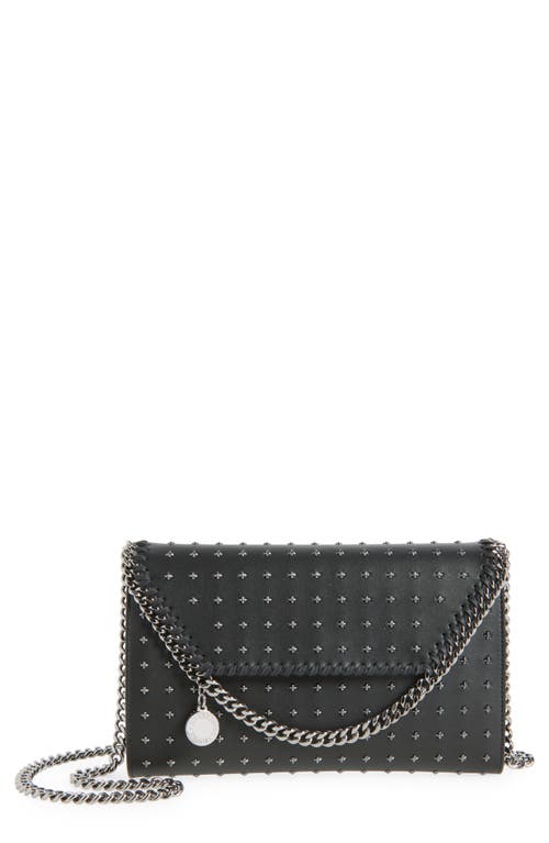 Stella McCartney Stella McCartney Falabella Rock Edition NY Faux Leather Wallet on a Chain