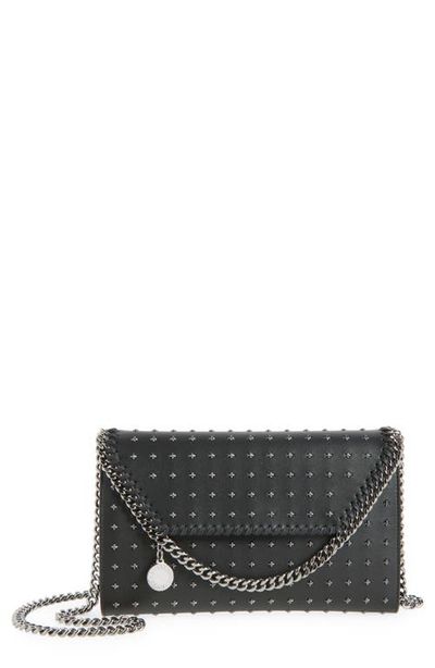 Stella McCartney Stella McCartney Falabella Rock Edition NY Faux Leather Wallet on a Chain