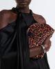 Stella McCartney Stella McCartney Falabella Small leopard-print velvet clutch - 2