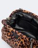 Stella McCartney Stella McCartney Falabella Small leopard-print velvet clutch - 3