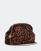 Stella McCartney Stella McCartney Falabella Small leopard-print velvet clutch - 4