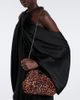 Stella McCartney Stella McCartney Falabella Small leopard-print velvet clutch - 6