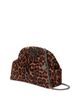 Stella Mccartney Stella McCartney Falabella Soft Leopard Print Velvet Clutch - 2