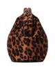 Stella Mccartney Stella McCartney Falabella Soft Leopard Print Velvet Clutch - 3