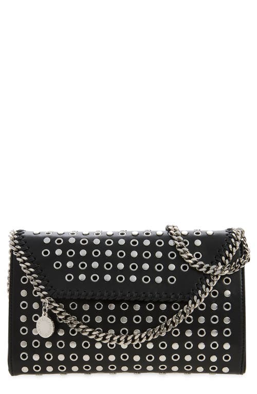 Stella McCartney Stella McCartney Falabella Studded Faux Leather Wallet on a Chain