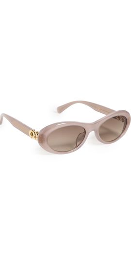 Stella McCartney Stella McCartney Falabella Sunglasses Beige/Gradient Brown One