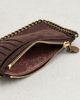 Stella McCartney Stella McCartney Falabella Zip Card Holder Mahogany One - 5