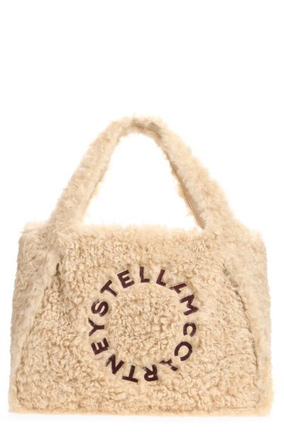 Stella McCartney Stella McCartney Faux Shearling Tote Bag
