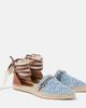 Stella McCartney Stella McCartney Gaia denim bouclé espadrilles - 1