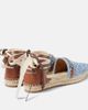 Stella McCartney Stella McCartney Gaia denim bouclé espadrilles - 3