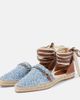 Stella McCartney Stella McCartney Gaia denim bouclé espadrilles - 5