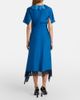 Stella McCartney Stella McCartney Gathered lace-trimmed silk midi dress - 5