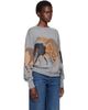 Stella McCartney Stella McCartney Gray Racing Horses Sweater - 2