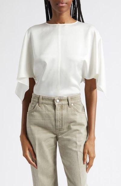 Stella McCartney Stella McCartney Handkerchief Sleeve Satin Top